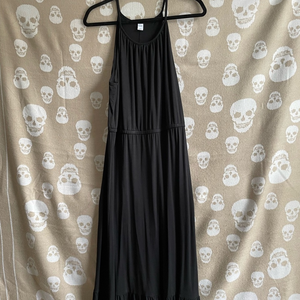 BLACK MAXI DRESS
